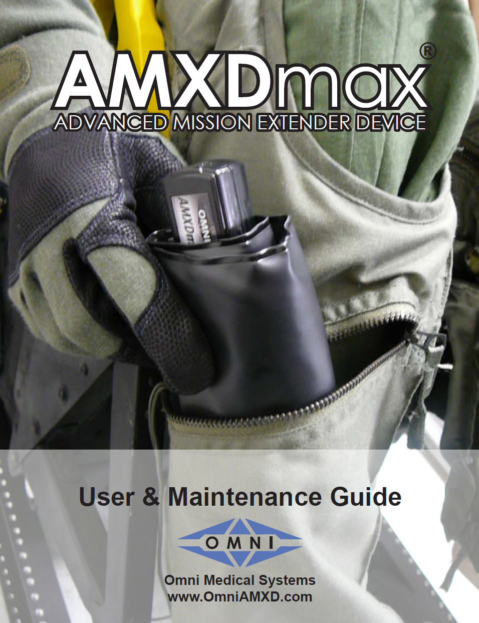 Before using the AMXDmax® System in a mission setting, familiarize yourself with the components and operation of the system. Practice using the AMXDmax® in a chair or flight  simulator before using it in an aircraft.